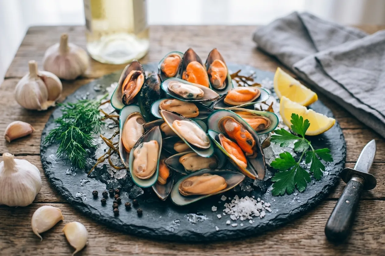 Mussels Half Shell